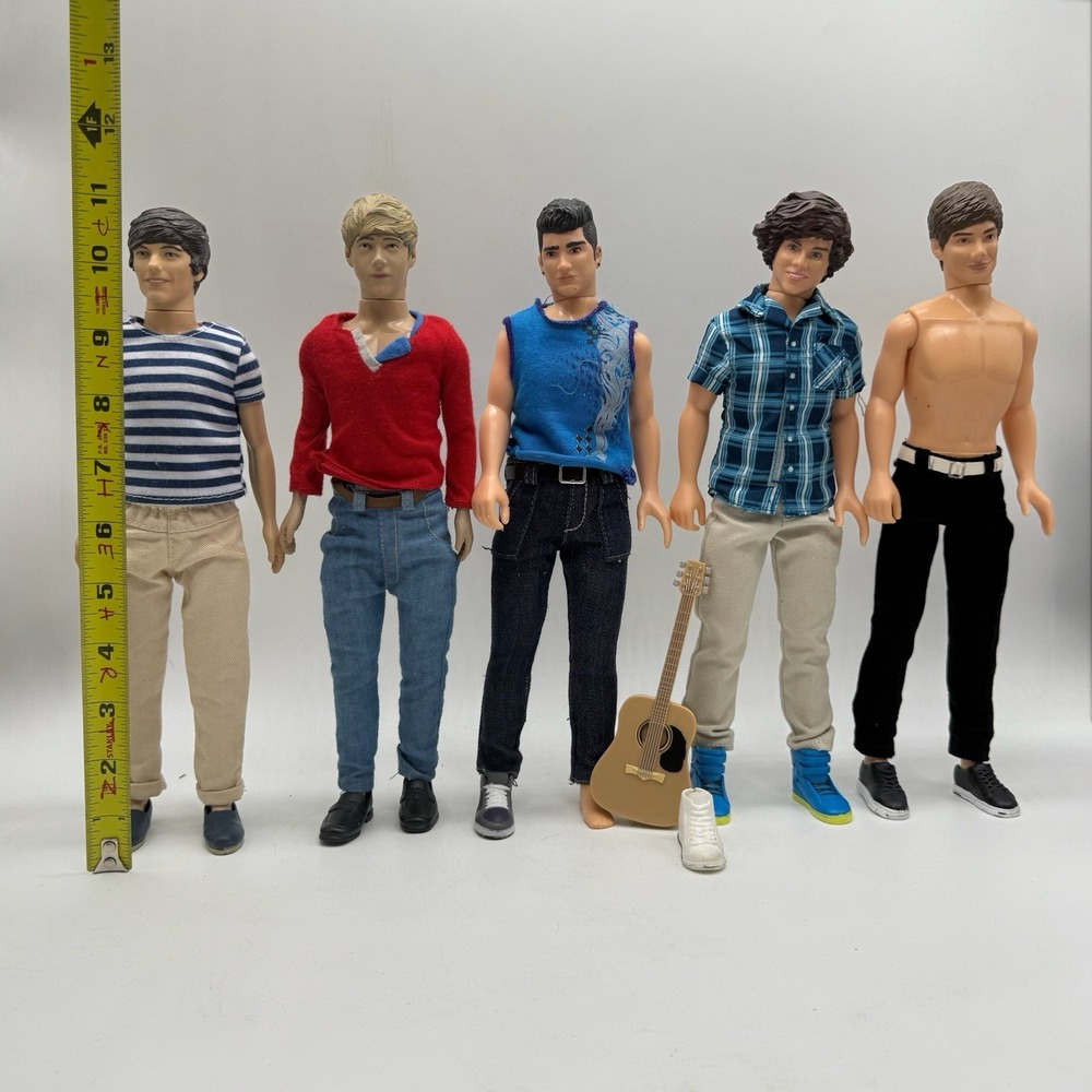 One Direction Doll Set 2011 2012 Harry Louis Liam Zayn Niall Dolls Toys - Picture 2 of 16